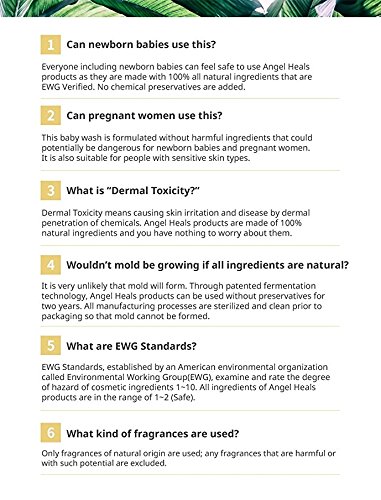 angel heals organic baby lotion