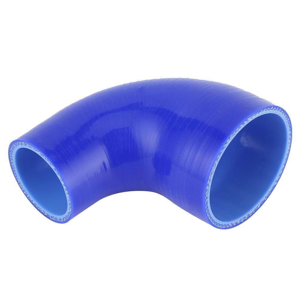 Acoplador reductor de codo de 90 grados Manguera de silicona de 4 capas de 2 a 3 pulgadas para tubo de tubo de intercooler de admisión Turbo