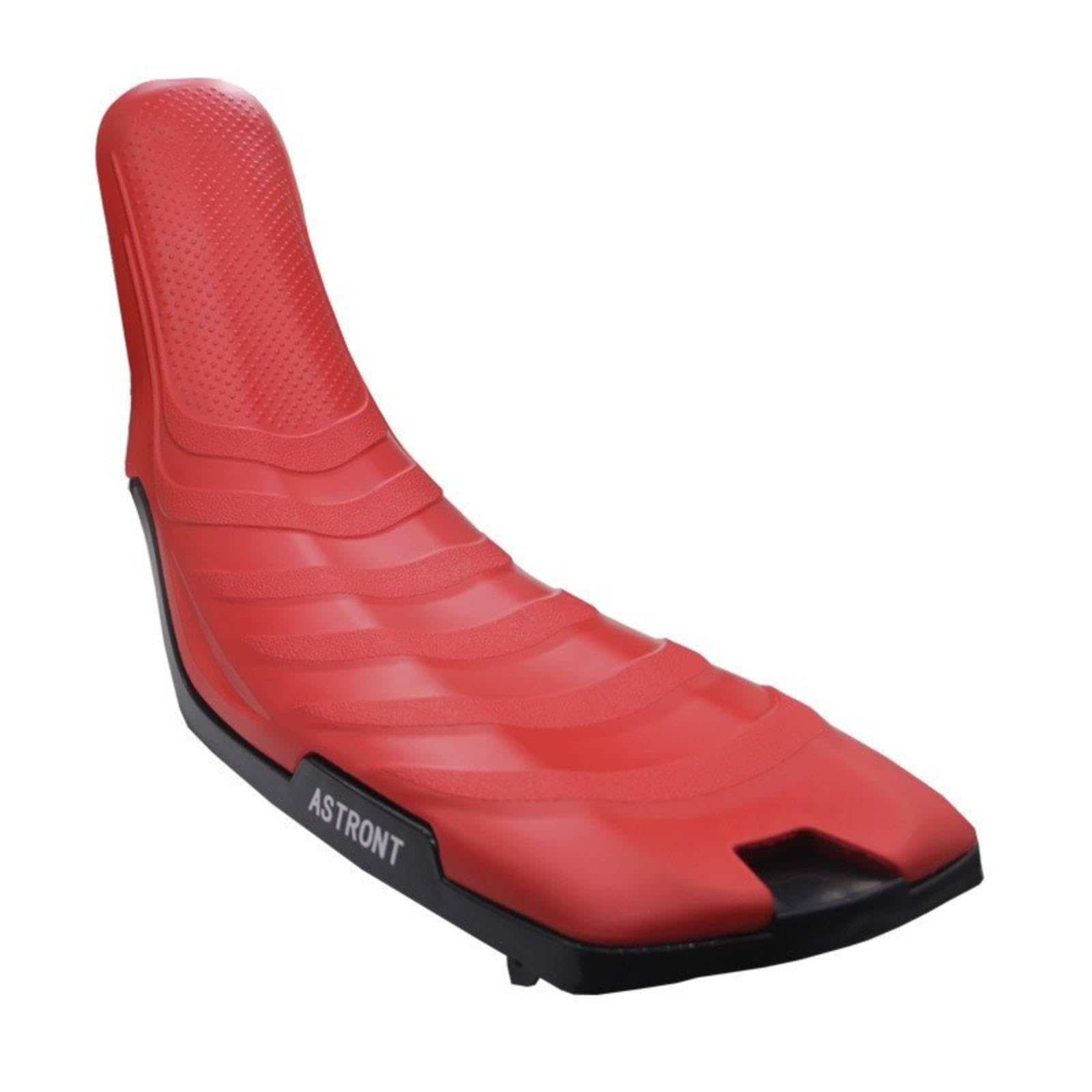 SNAPPSY Motorcycle Seat Assembly Unpaved Terrain Motorcycle Seat with Bracket Stylish for Motorcyclists, Riders Black-red-image-26