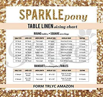 Miniatura 5 de Trlyc Mantel redondo de lentejuelas - Mantel negro brillante de 72 pulgadas para fiestas, bodas, baby shower