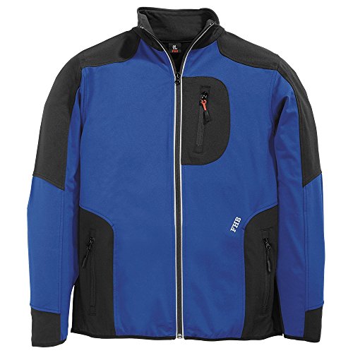 Preisvergleich Produktbild FHB Jersey-Fleece, Ralf, Größe L, royalblau / schwarz, 78461-3620-L