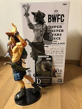 Amazon | D賞 一番くじ ワンピース BWFC SMSP エース フィギュア