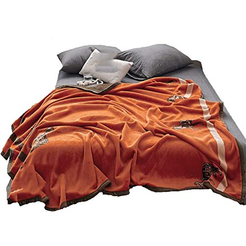 Tianhao Couverture De Jet De Léger, Taille Pleine/Reine, Couverture De Lit Double Épaisse en Peluche Chaude, Couverture De Nuage Douce pour Canapé, Couverture De Canapé, Couvre-Lit,150 * 200cm