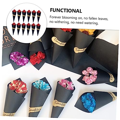 Bouquet Mini Flores Secas Decorativas 20 Pzas Zerodeko miniatura 6