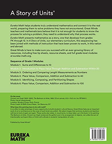 Eureka Math Grade 1 Student Edition Book #2 (Module 2)