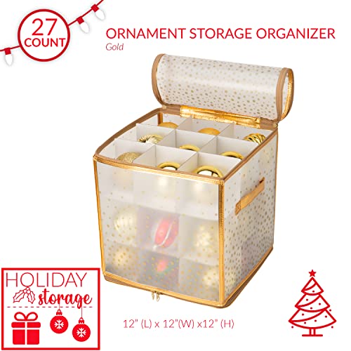 Simplify Ornament Storage, 1 Pack, Gold - Image 2