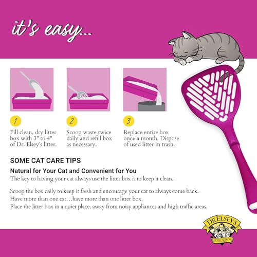 Image of Dr. Elsey's Ultra Scented Premium Bentonite Cat Litter, Dust-Free, Quick Absorption, Low Tracking, Hard Clumping, Superior Odor Control, Multi-Cat Friendly - 18.14kg