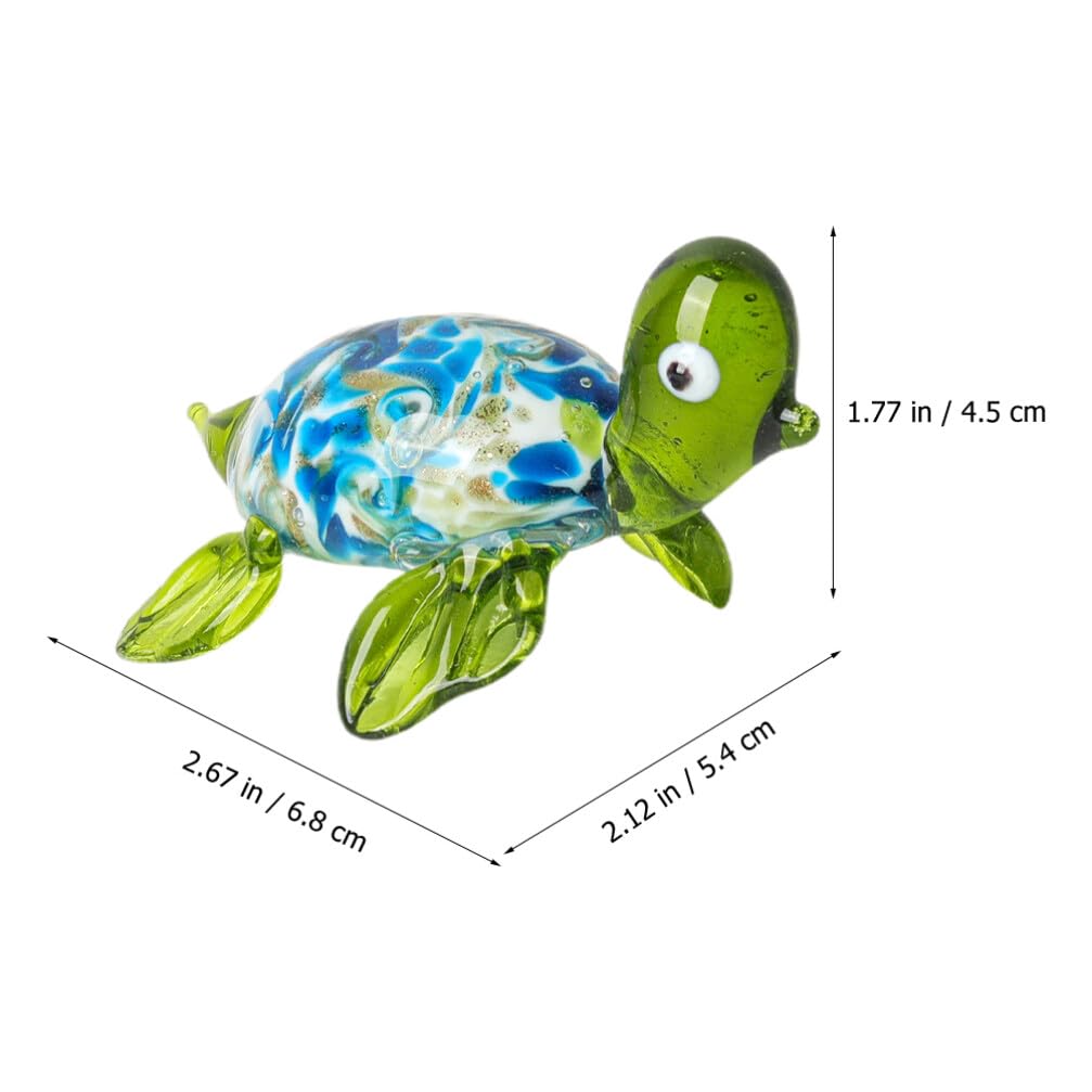 Amazon.co.jp: PRETYZOOM ガラス7海7亀7置物、7ミニチュア7ガラス