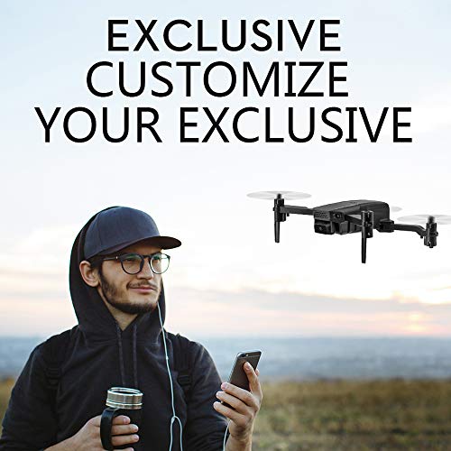 OWSOO Drone KF611 RC com câmera 4K Mini Drone Quadcóptero dobrável Brinquedo interno para crianças c