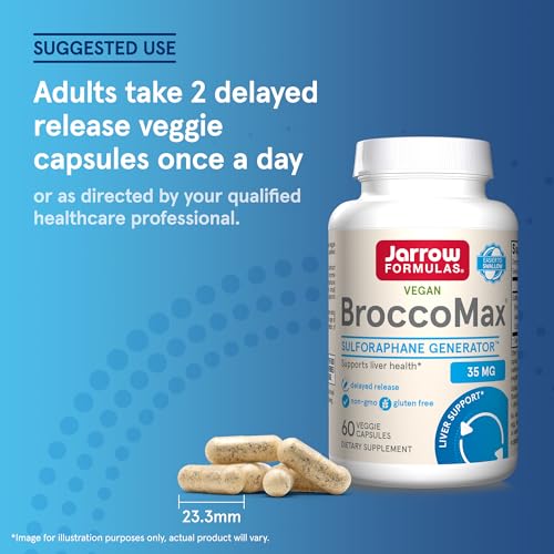 Jarrow BroccoMax Sulforaphane Generator 35 mg, 30 Day Supply - image 7