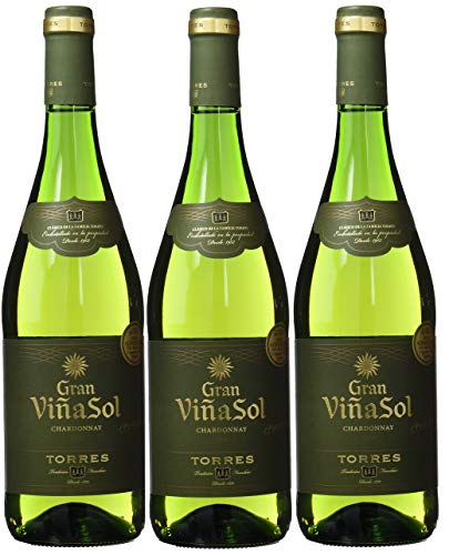 Gran Viña Sol, Vino Blanco - 3 botellas de 75 cl, Total: 2250 ml