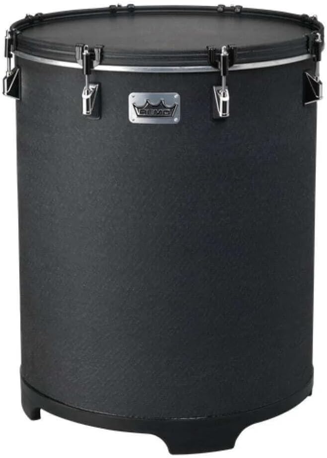 Remo 16" x 21" Bahia Bass Drum Black Earth Fabric Finish
