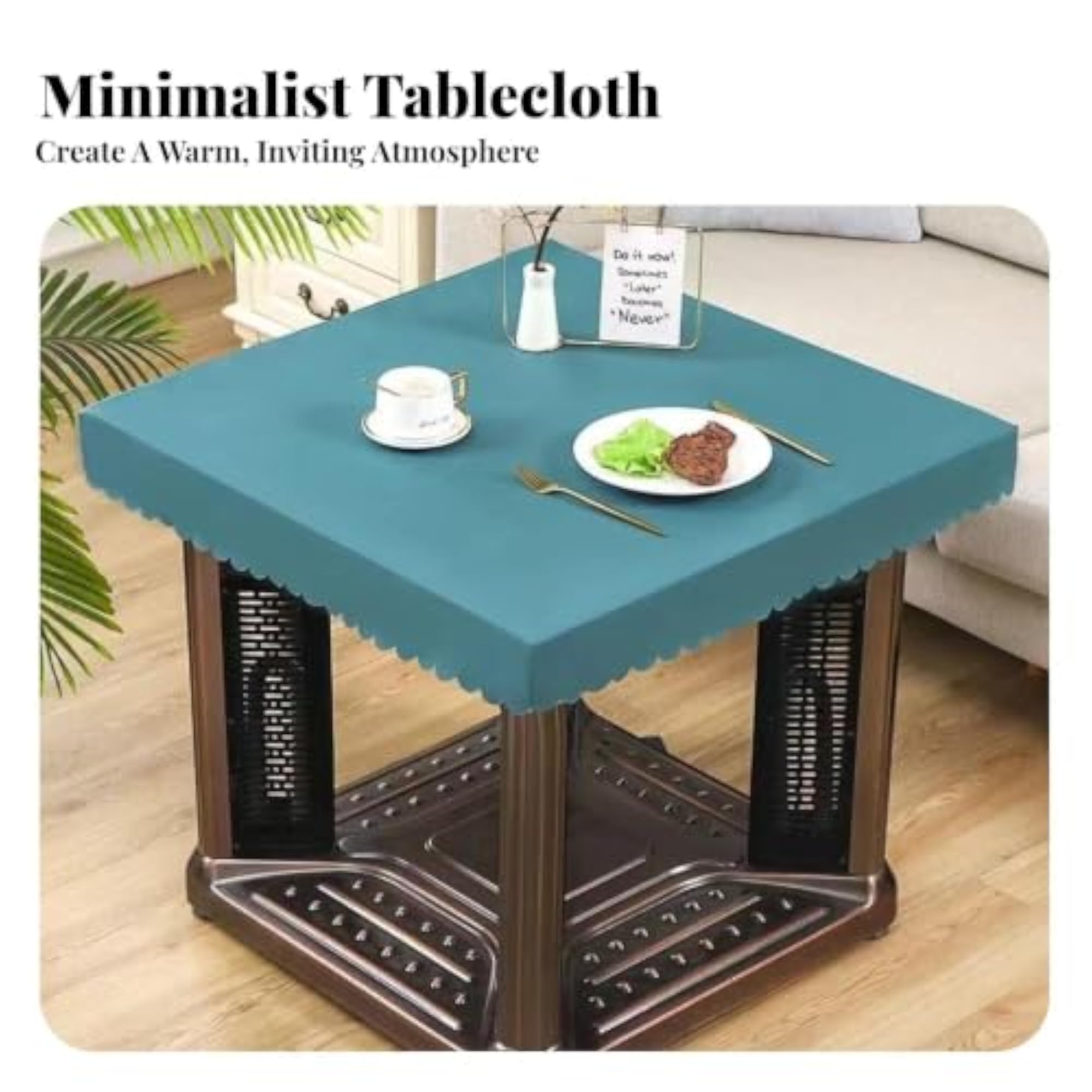 Heating Table Cover, Oil-Resistant PU Leather Protector