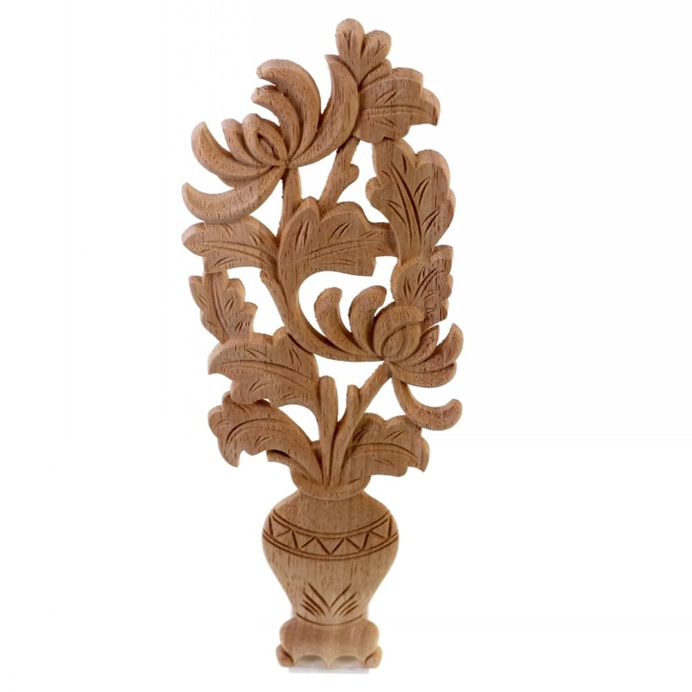 Moulures non peintes en bois pour créer une ambiance de maison vintage chaleureuse