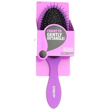 Conair 95310 9.5 Detangling Cushion Brush colors may vary