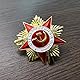 Russische CCCP Medaille Emaille Pin Anstecknadel Stern Symbol Sichel & Hammer Emblem Kommunistik Brosche UDSSR Sowjetunion Roten Stern pin