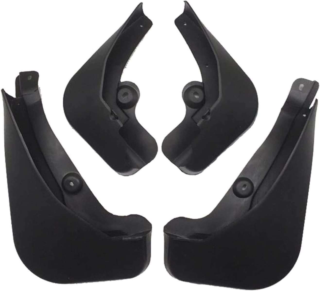 NYSLDSCO 4Pcs Premium Mud Flaps for Peugeot 3008/3008GT 2016 2017 2018 Front and Rear Splash Guards Durable Mudguards Protection Against Road Debris