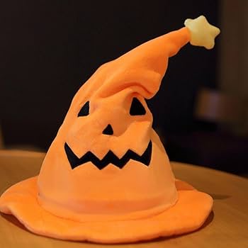 Amazon.co.jp: [Gediio] 魔女の帽子 ハロウィン ハット かぼちゃ