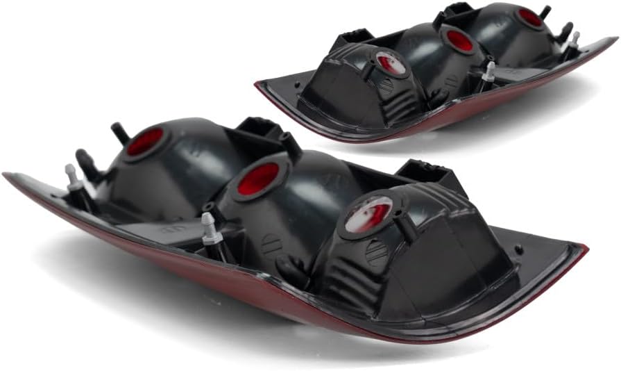 CarLights360 For 2002 03 04 05 2006 Dodge Ram 1500/2500/3500 Tail Light Driver and Passenger Side DOT Certified CH2800147, CH2801147 - Replaces 55077347AF, 55077348AF ;R1500 Mega Cab