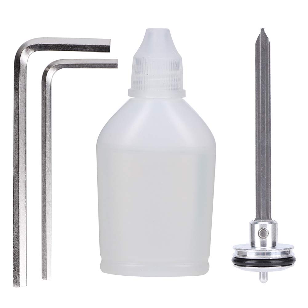 Clavadora y grapadora neumática F32 con componentes de acero inoxidable y cuerpo de aluminio: herramienta de grado industrial para carpintería, molduras interiores y uso de alta
