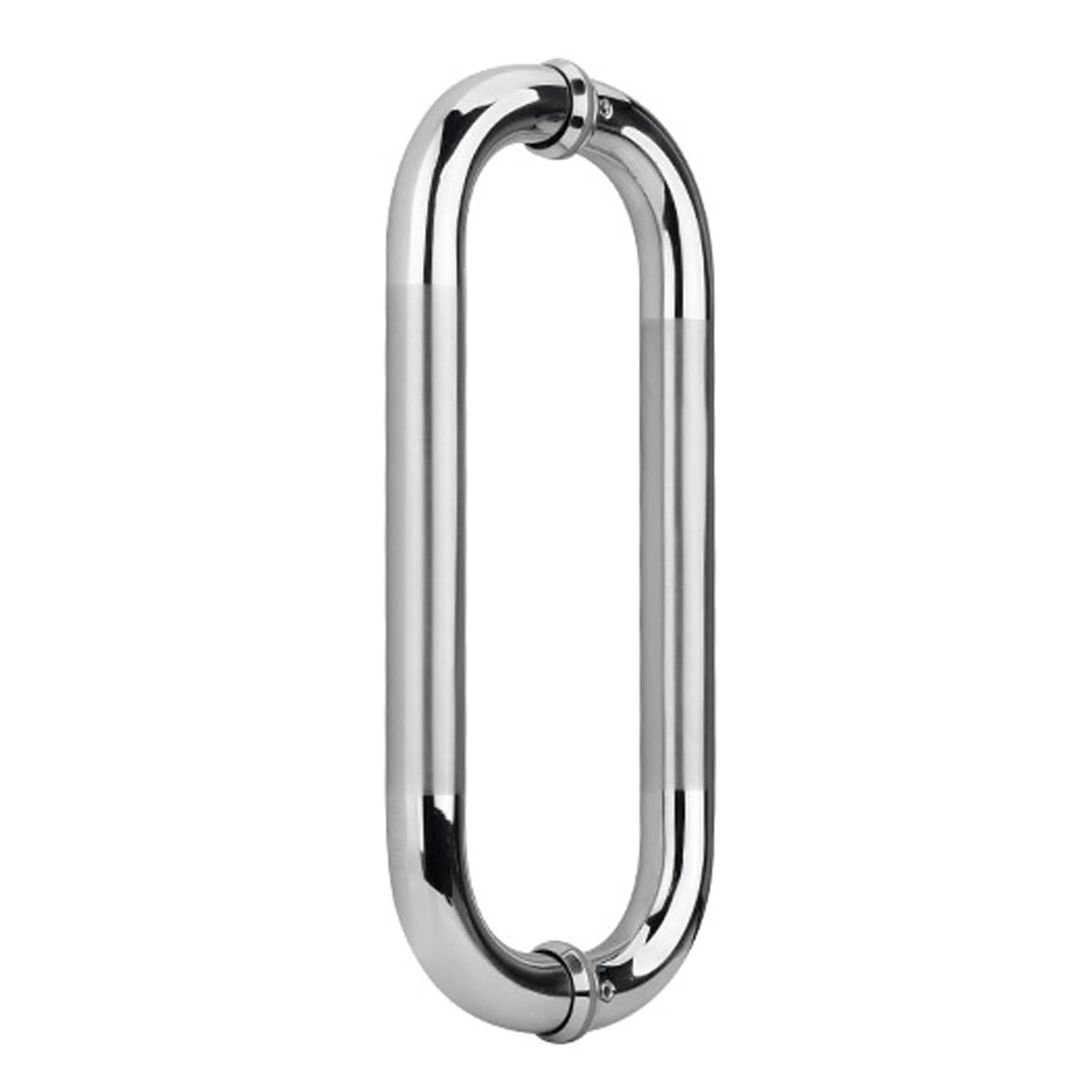 Poignée de porte double face en acier inoxydable pour verre et bois