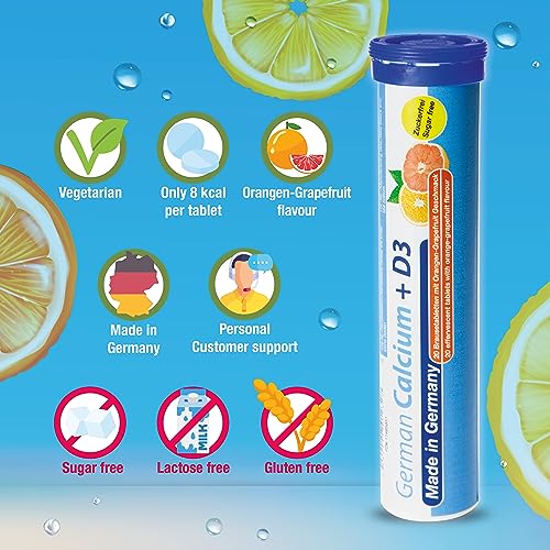 Effervescent Tablets Mix T&D Pharma - 12 x 20 = 240 German effervescent Tablets - Vitamins and Minerals in Fruity Flavours - Made in Germany - Image 5