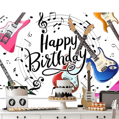 Fondo fotográfico música guitarra 7x5 pies miniatura 2