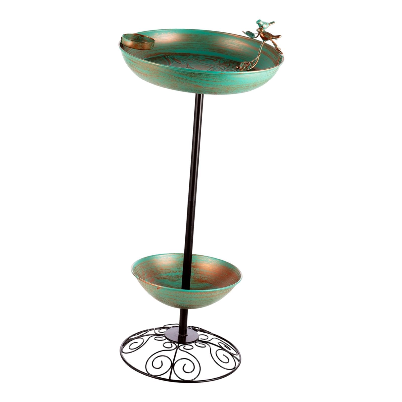 Sharplace Mangiatoia per Uccelli da Esterno per Colibrì, Facile da Installare, Versatile in Metallo