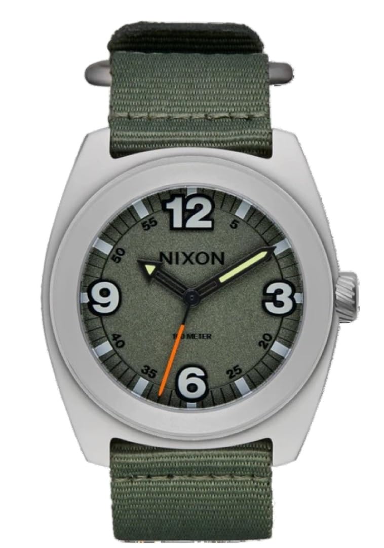 Nixon Men Analog Watch with Stainless Steel Strap A1447-5350-00