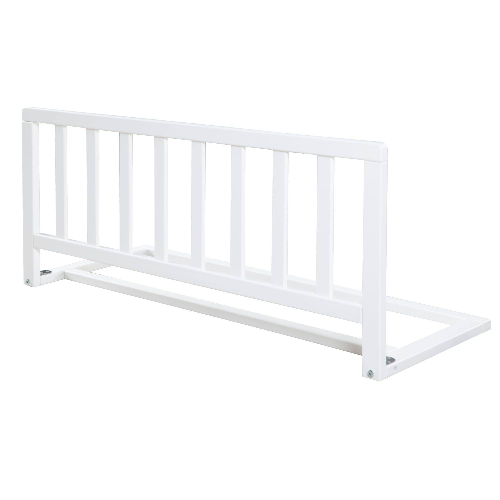Barrière de Lit en Bois 90 cm - Protection Anti-Chute pour Enfants