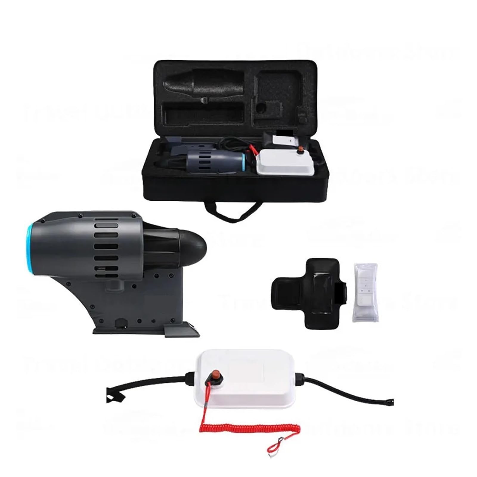 Elektrische Power Fin for Kajak SUP Paddle Board Aufstehen Surfen Schub Motor Angeln Surfbrett Unterwasser Propeller(Without Battery)