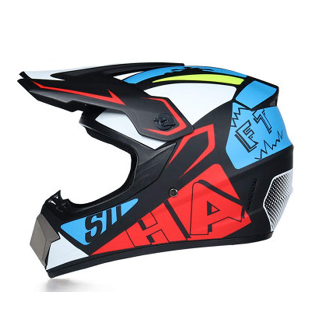 Casque de motocross CC31 S protégeant les ados pour un tour de tête 52cm