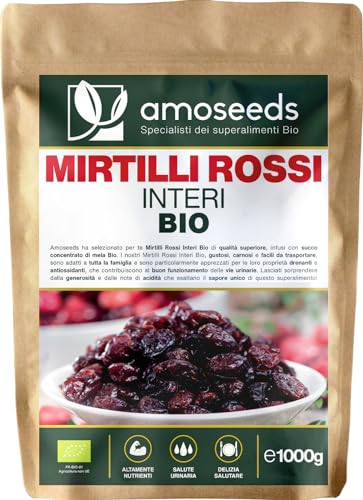 Mirtilli Rossi Interi BIO 1KG