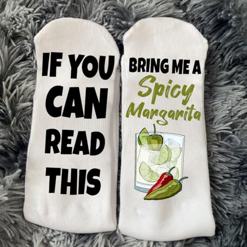 Bring me a Margarita Socks for Men and Women, Men's Drinking Socks, Margarita Gifts for Women Men - Drink Socks for Margarita Lovers3
