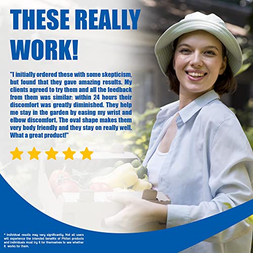 Phiten Metax Power Tape - Oval Shaped Water-Resistant Athletic Tape For Muscle, Knee, Elbow, Shoulder, And Joint Support - Professional Sports Therapeutic Athletic Tape - 50 Pieces #TOP4