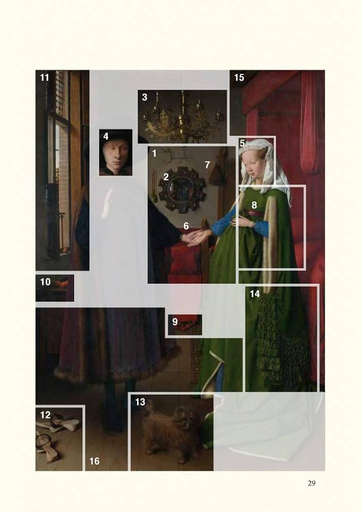 ヤン・ファン・アイク、【アルノルフィーニ夫妻の肖像】、希少豪華画集画 m76536697022_1.jpg?1701334028