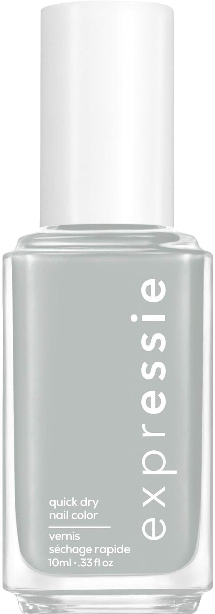 expressie Quick Dry Vegan Nail Polish Dial It Up Collection Modem Light Grey 0.33 Ounce