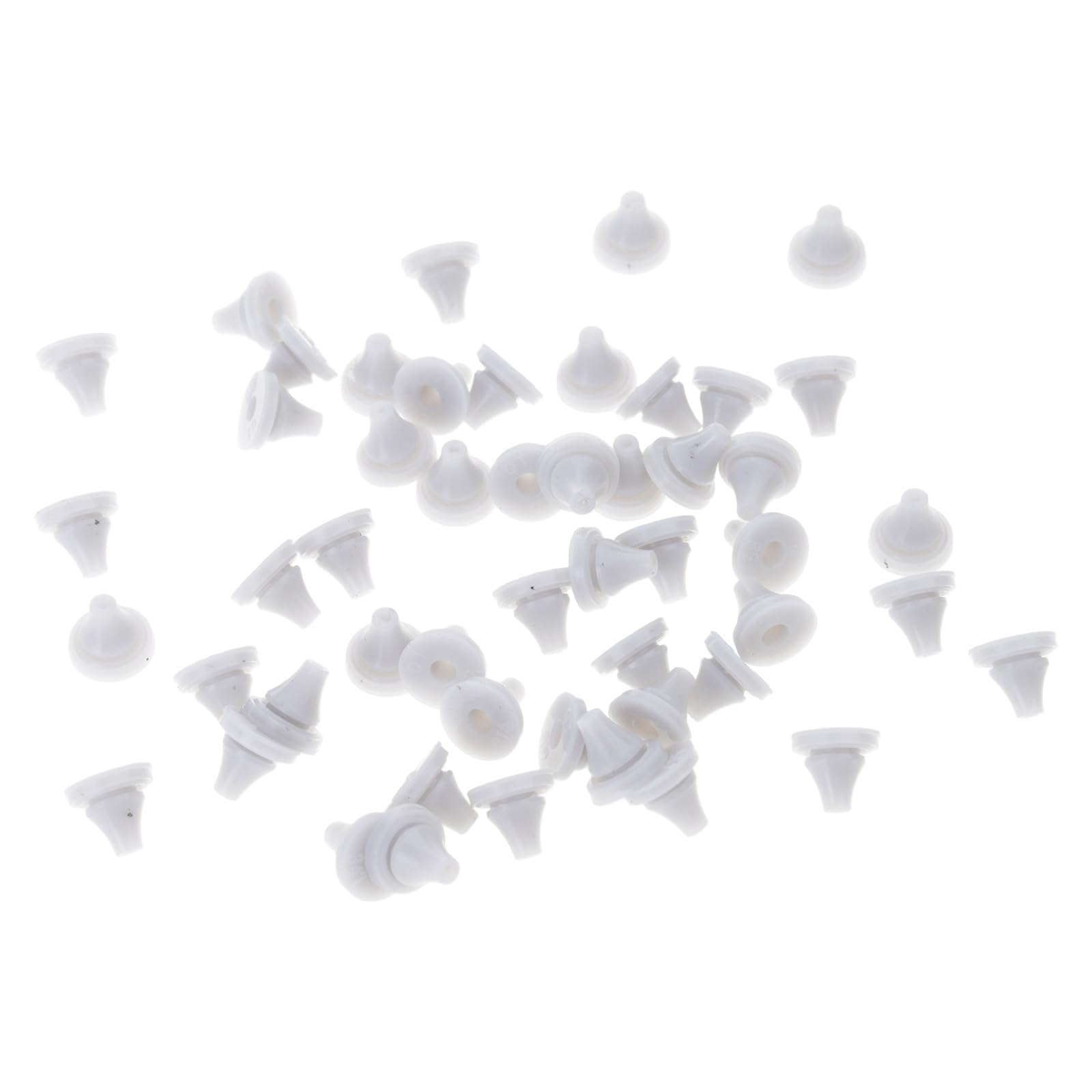 100Pcs Shower Head Nozzles Replacement Showerhead Sprays Hole Silicone Nozzle Universals Sprinkler Spout Round Tip Shower Head Sprays Hole Round Tip
