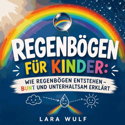『Regenb&ouml;gen f&uuml;r Kinder: Wie Regenb&ouml;gen entstehen &ndash; bunt und unterhaltsam erkl&auml;rt』のカバーアート