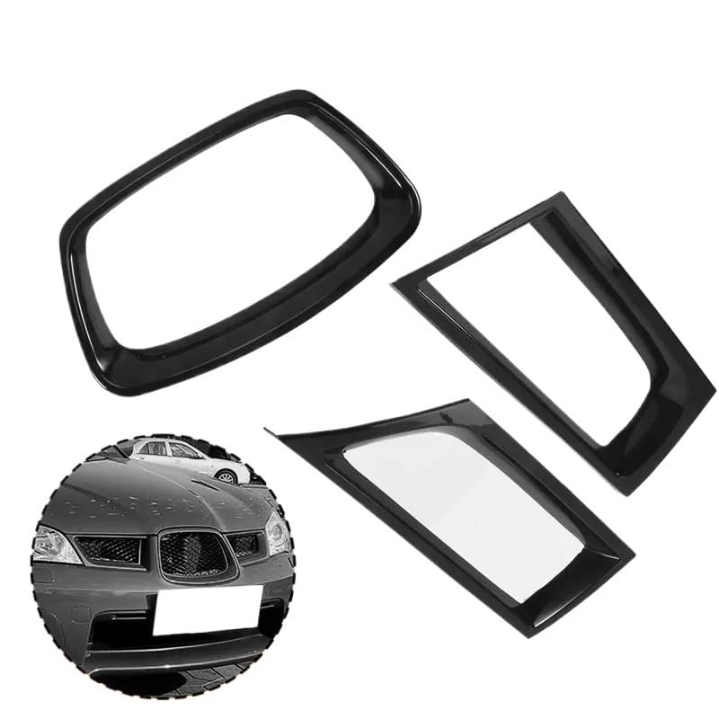 Parrilla de parachoques compatible con Subaru Impreza WRX STI 2006-2007, recambio para capó 7