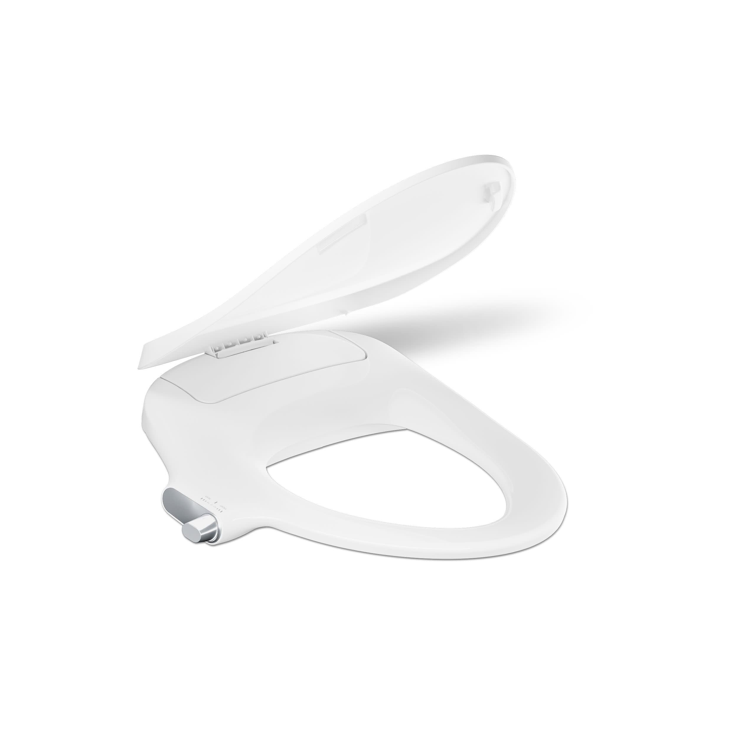 Photo 1 of Kohler PureWash M325 Elongated Manual Bidet Toilet Seat, White