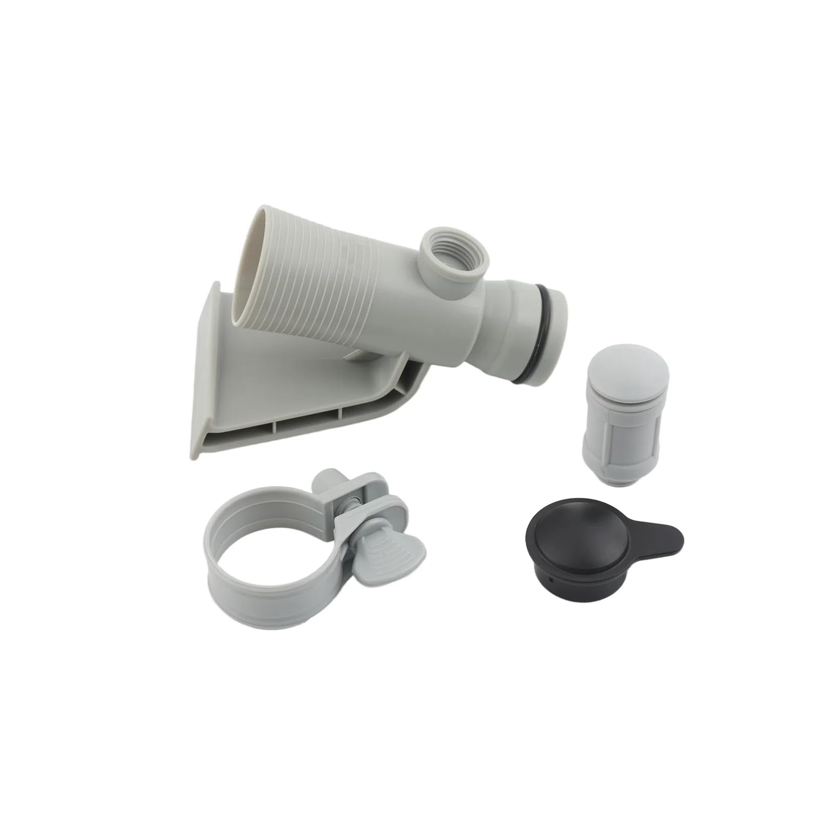 GZWY Supporto per tubo e valvola a getto d'aria per piscina fuori terra, 637R 12363