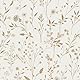 LiKiLiKi Klebefolie Möbel Beige Blumentapete 44×300 cm Vintage Selbstklebende Tapete Klebetapete für Küche Schlafzimmer Wohnzimmer Schrank Abwaschbare und Wasserfest