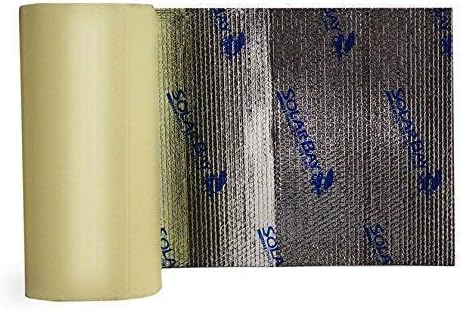 Autoadhesivo Térmico y Acústicas Xpemp Aluminio Espuma Aislamiento para Campers,Caravanas,Autocaravanas,Interior y Doméstico Uso - 10m