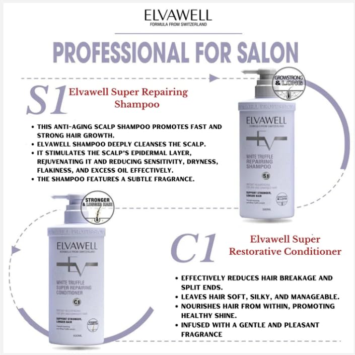 Elvawell-White-Truffle-Repairing-Shampoo-and-Conditioner-Set-1000-ml