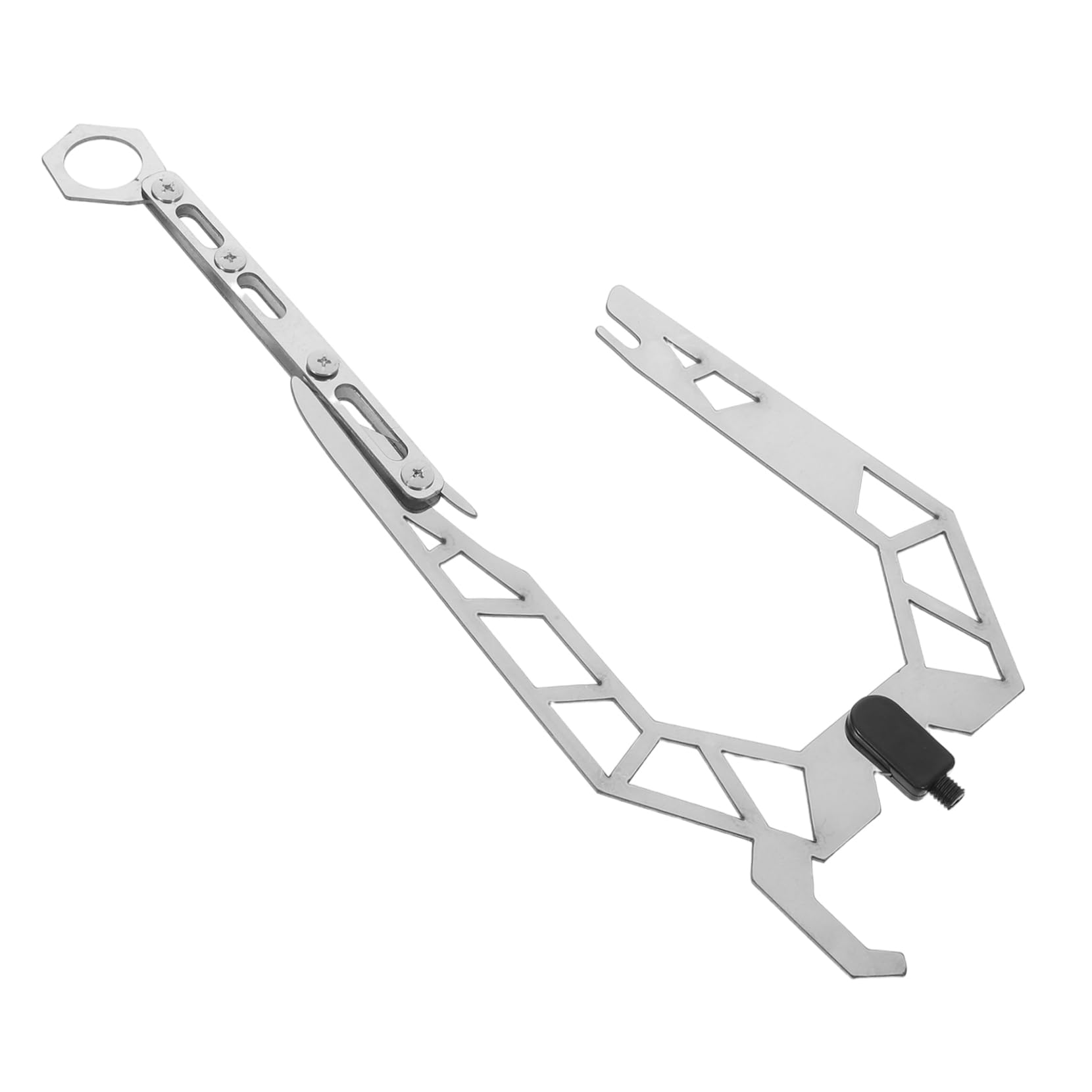 POPETPOP Yacht Boat Hook Stainless Steel Dock Attachment Heavy Duty Mooring Hook for Efficient Activities Versatile Replacement Accessory for Kayak and Yacht Use