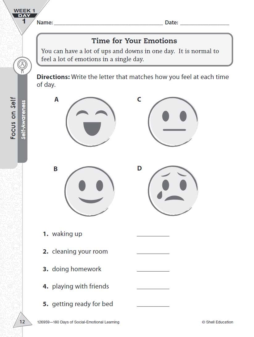 180 Days: Social-Emotional Learning for 3rd Grade Practice Workbook for Classroom and Home, Cool and Fun Practice Created by Teachers (180 Days of Practice) - Image 5
