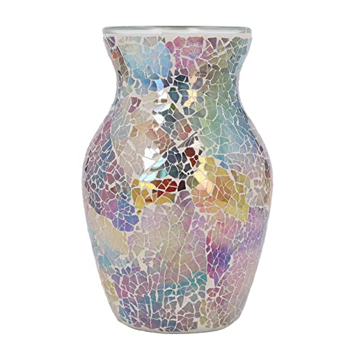 Mosaic Glass Vase