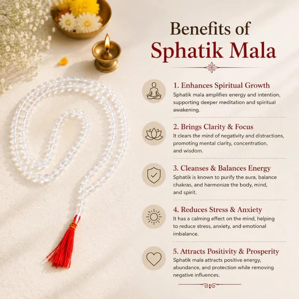 Image of Mala Bracelet for Spiritual Meditation & Daily Wear for Men & Women