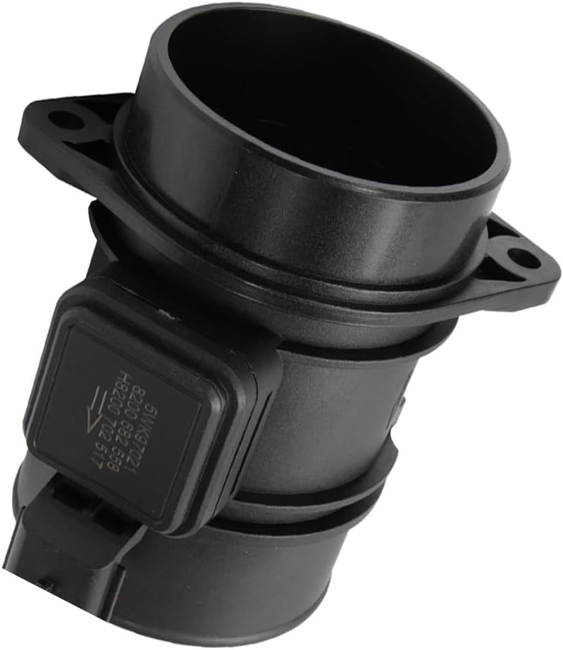 Mass Air Flow Meter MAF Sensor Assembly, Compatible with Dacia Dokker Express KE 1.5 1.5dci 2012-2022, Replaces 8200682558, 5WK97021, H8200702517, 4 Pins, 1 pc